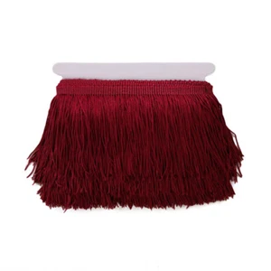 10 Yard 9cm Chainette Tassel Fringe Trimming Costume Dress Curtain Lace Edging - Picture 1 of 30