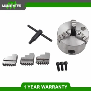 K11-100 CNC Chuck 4 Inch 3Jaw Self Centering Milling Machine External Jaw - Picture 1 of 9