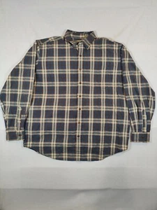 L.L. Camisa Bean Para Hombre XL Alta Abotonada Franela Cuadros Mangas Largas Multicolor - Imagen 1 de 7
