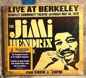THE JIMI HENDRIX EXPERIENCE Live At Berkeley *Sealed* CD w/ Hype Sticker - Picture 1 of 3