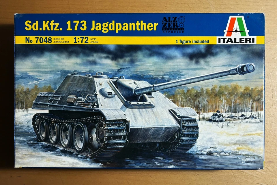 Italeri It7048 Sd Kfz 173 Jagdpanther Kit 1 72 Modellino (2138809)