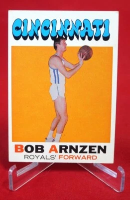 Bob Arnzen Topps NBA Basketball Card 1971 #94 EX - Image 1 of 2