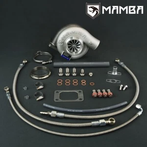 MAMBA GTX Turbo Fits Nissan RB20DET RB25DET 3" 5200 GTX3071R w/ .64 T3 V-Band - Picture 1 of 9