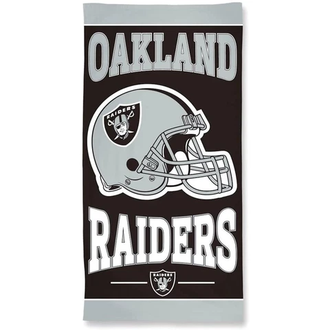 NFL Oakland Raiders 30" x 60" Beach Towel Cover