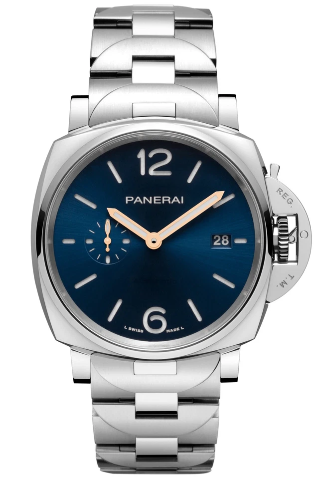 Reloj Panerai Luminor Due 42mm Acero PAM01124 PAM 1124 Pulsera 2024 Foto 1 de 1