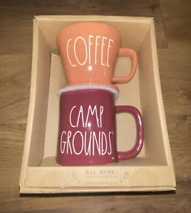 Rae Dunn 2 Piece Coffee Drip and Mug Set New in Box - Picture 1 of 1