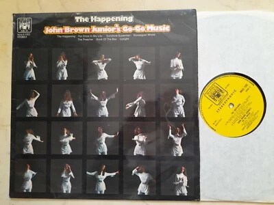 John Brown Junior S Go-Go Music The Happening 1970 Organ Beat UK Marble Arch LP - Image 1 of 2