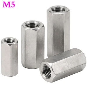 M5 304 Pilastro filettato colonna esagonale donna acciaio inox colonna esagonale - Foto 1 di 14