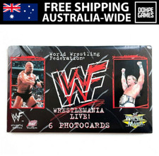 WWF Wrestlemania Live! Photocards Trading Cards NEW SEALED 1999 WWE Booster Pack