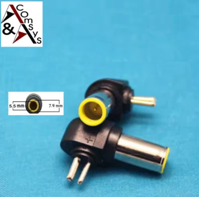 Netzteilstecker 2 Pin 1.5+2.0 7.9*5.5mm Lenovo Notebook Netzteil Stecker Adapter - Bild 1 von 3