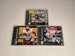 NFL GameDay 98 97 Ncaa Game Breaker 2001 Ps1 Buddle Football Sony PlayStation 1 - Picture 1 of 6