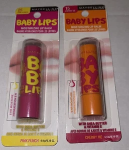 Maybelline Baby Lips Glow Balm #15 #25 2 Pack - Picture 1 of 1