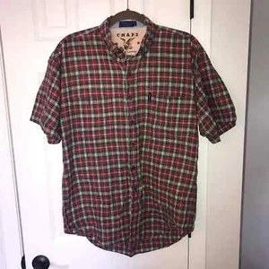 Chaps Ralph Lauren kariertes Hemd mit Knopfleiste selten Gr. M - Bild 1 von 5
