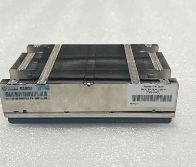 HP DL360P G8 server heat sink CPU spare part number: 734040-001 735506-001 - Image 1 of 3