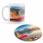 Mug & Round Coaster Set - High Tatra Strbske Pleso Slovakia #13009