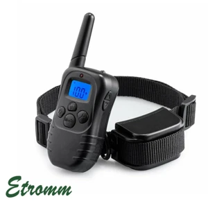 Dog Shock Training Collar Rechargeable LCD Electric Remote Control For 330 Yards - Picture 1 of 12
