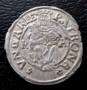 HUNGARY / II.LAJOS - LUDOVICUS II.(1516-1526) SILVER DENAR / 1526 K-A - Picture 1 of 2
