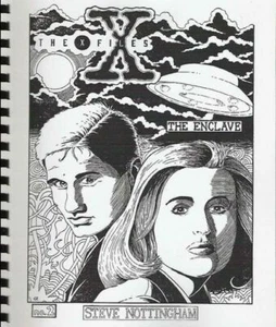 Akte X Fanzine "Die Enklave", GEN Roman von Steve Nottingham - Bild 1 von 1