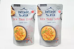 Passage to Asia rote thailändische Curry-Kochwurst, glutenfrei, 7 Unzen (2er-Pack) - Bild 1 von 2