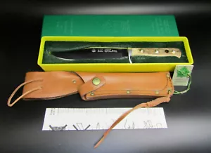 Coltello PUMA VINTAGE BOWIE ACCIAIO ALTO TENORE DI CARBONIO 6396 1990 Made In Germany CONDIZIONI INUTILIZZATE - Foto 1 di 24