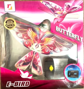 NEW Flying RC PINK BUTTERFLY CREATIVE AWARD TOY. Indoor/Outdoor MUKIKIM eBird - Picture 1 of 10