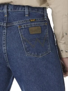 Wrangler 13MGSHD George Strait Cowboy Cut® Original Fit Heavyweight Stone Denim - Picture 1 of 6