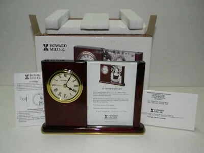 Howard Miller 645-498 Portrait Caddy Table Clock In Original Box & Instructions  - Image 1 of 4