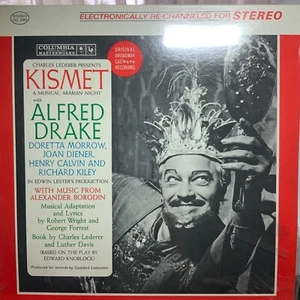 KISMET-DRAKE-ORIGINAL BROADWAY CAST-BORODIN-ORIGINAL COLUMBIA RECORDS VINYL-NEW - Picture 1 of 2