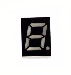 5 Stck. 0,28 Zoll 7-Segment LS0286GWK * grün * LED Display CA LENOO Taiwan - Bild 1 von 6