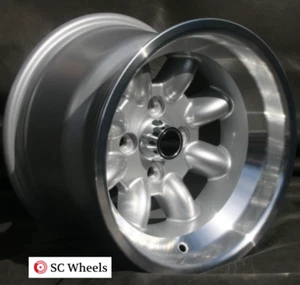 Felge Maxilite Minilite Fiat 124 Spider Coupe 13x8 4x98 inkl. TÜV Gutachten - Bild 1 von 1
