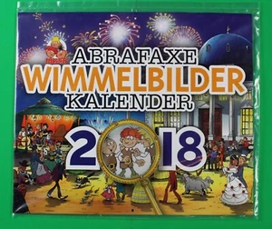 WIPA Mosaik Original Kalender Die Abrafaxe Wimmelbilderkalender 2018 eingeschw. - Bild 1 von 2