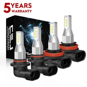 2 bombillas faros LED 6000K para Chevy Silverado 1500 2500HD 3500 1999-2005 2006 - Imagen 1 de 13