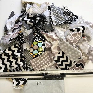 1kg Woven Cotton Fabric Scraps Offcuts Remnants Quilting Craft Diff. Sizes #9 - Picture 1 of 15