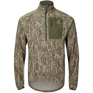 Drake Waterfowl Ol' Tom Camo Eqwader Half Zip Pullover Spider Web Technology - Picture 1 of 8