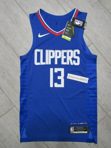 NWT Nike Vaporknit Authentic Los Angeles Clippers Paul George #13 Jersey Sz 40 Cover