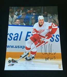 Chris Chelios Detroit Red Wings Signed Autographed 16x20 Photo JSA COA - Picture 1 of 1