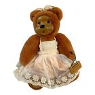 Robert Raikes Signed Orange Blossom Bear 11” Tall # 301/500 RARE Sheer Dress