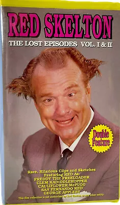 Red Skelton The Lost Episodes, Vol 1 & 2 1992 VHS Clamshell, COMEDY, B&W - Image 1 of 4