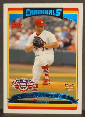 2006 Topps Opening Day #142 ANTHONY REYES RC Rookie - St Louis Cardinals NM/MT - Image 1 of 2