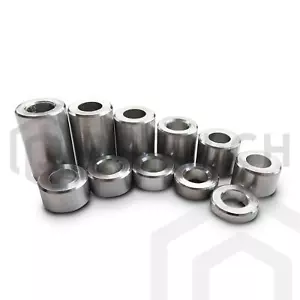 Distanzhülsen Alu 12X6 Aluminium Abstandshalter Abstandshülsen Länge 3 bis 20mm - Bild 1 von 2