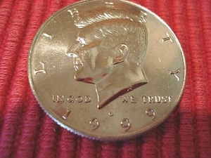 1999 D Kennedy BU Half Dollar - Picture 1 of 4