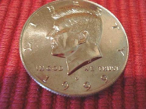 1999 D Kennedy BU Half Dollar Cover