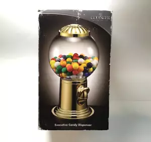 "GODINGER SILVER ART CO. #15427 - MÁQUINA DE BOLAS DE GOMA FINLANDÉS DORADO - ""NUEVA CAJA ABIERTA" - Imagen 1 de 4