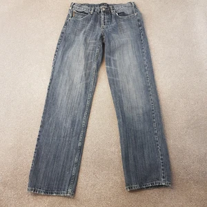 Armani Mens Jeans 30x33 Blue J07 Regular Straight Denim Vintage AJ W30 L33 - Picture 1 of 13