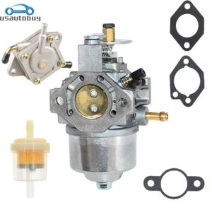 Carburetor & Fuel Pump For Kawasaki Mule 500 520 550 KAF300 KAF 300A/B/C - Picture 1 of 7