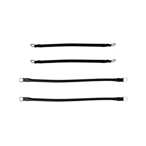 6 Gauge Battery Four Cable Set for Yamaha G14, G16 (1995 - 2002 ) Golf Cart - Bild 1 von 5