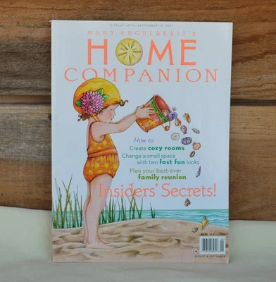 Aug Sept 2001 Mary Engelbreit Home Companion Magazine Friend Georgia Paper Doll - Image 1 of 4