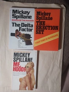 Mickey Spillane Vinatge Paperback Lot - Picture 1 of 1
