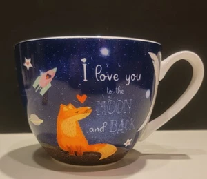 Love You To The Moon And Back☆ Harvest Green Studio England☆ 16 Oz Mug - Picture 1 of 17