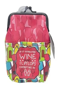 Smokezilla "Vino y Chanclas" Diseño 100s Paquete de Cigarrillos Bolsa con Encendedor de Bonificación - Imagen 1 de 4